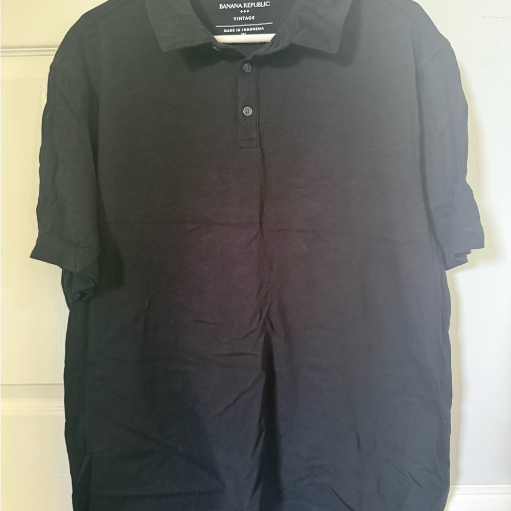 Banana Republic Men's Dark Polo Shirt